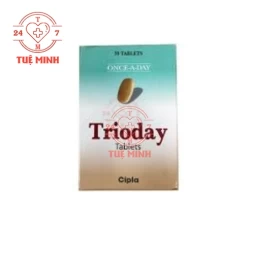 Trioday (Tablets) Cipla - Thuốc điều trị nhiễm HIV-1